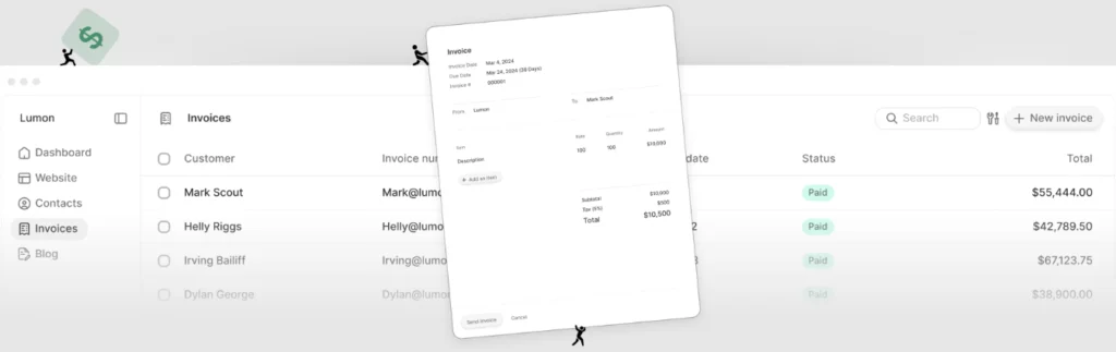 Invoicing and Payment Processing Durable