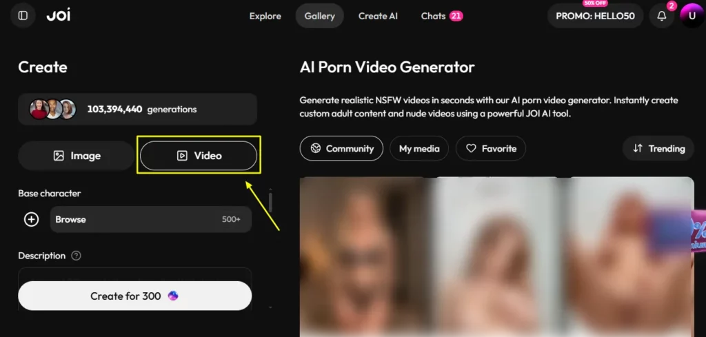 Joi AI - AI Video Generator