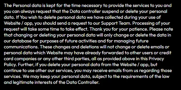 Joi AI Data Privacy