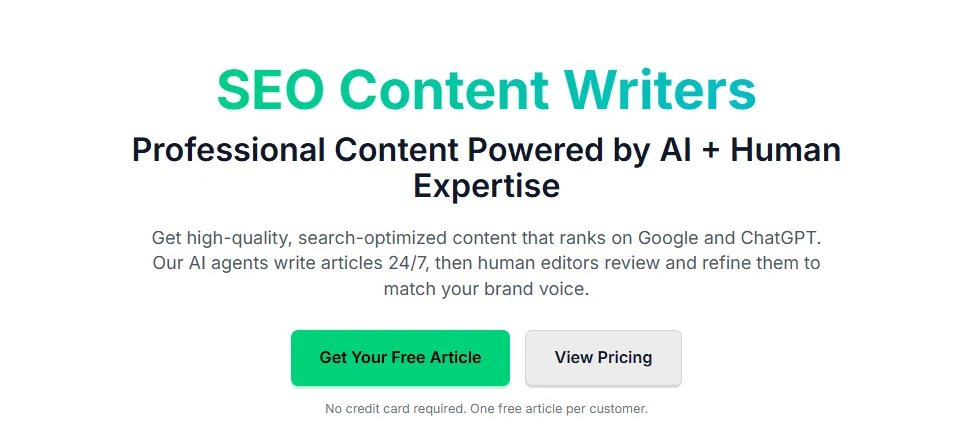 SEO Content Writers SEOZilla