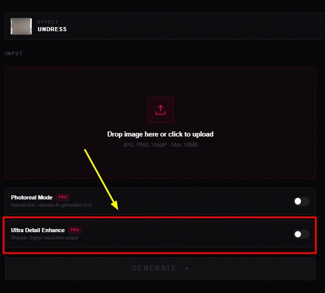 Ultra Detail Enhance FreeNudifier