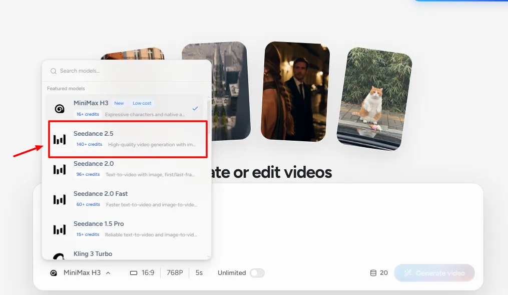 Video Model Seedance 2.5 Fetra AI