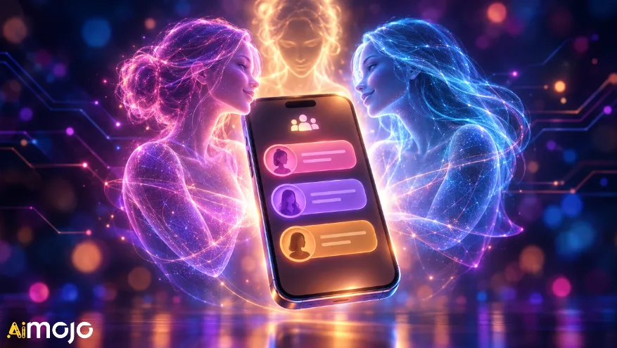 AI companion app with threesome fantasy chat