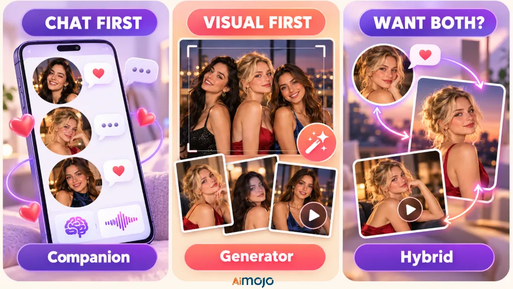 AI girlfriends vs NSFW generators