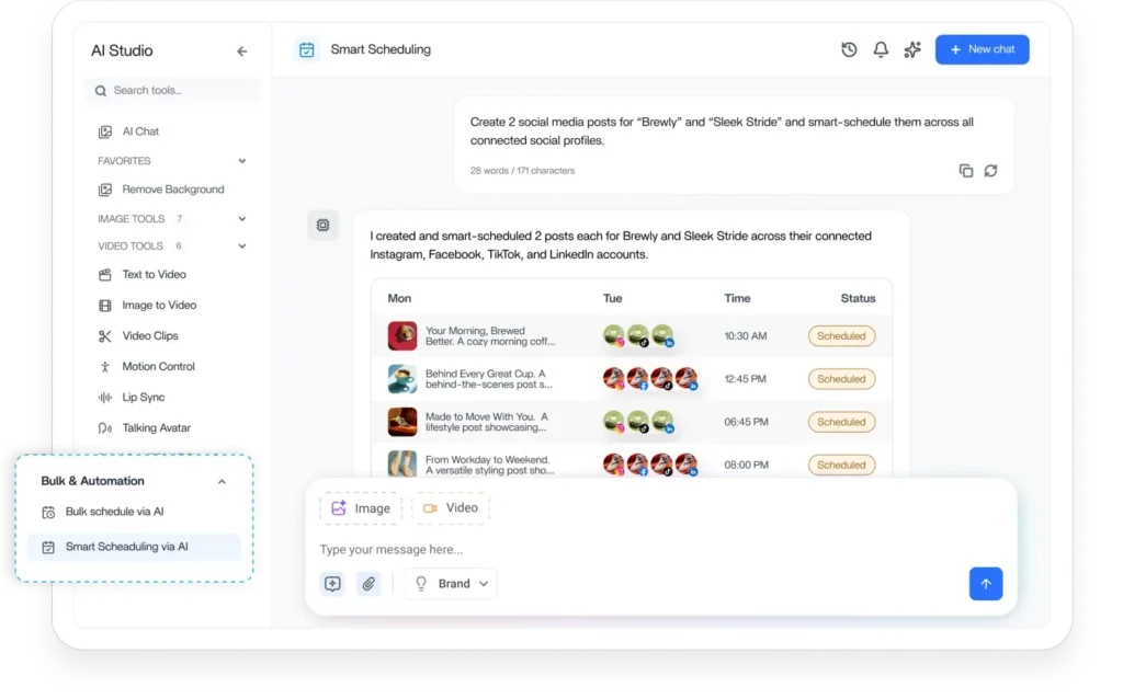 ContentStudio Smart Scheduling