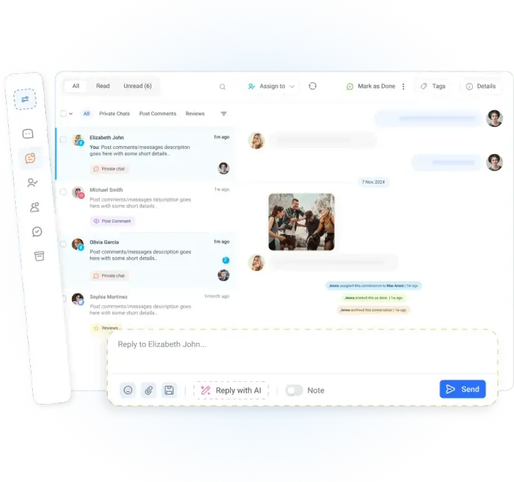 ContentStudio Social Inbox