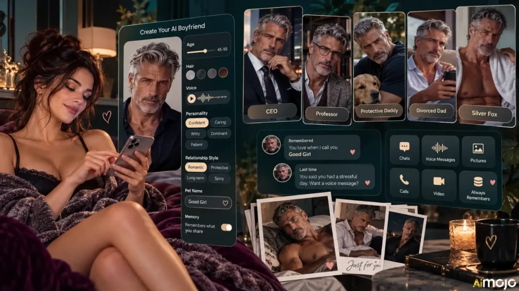Dilf AI Boyfriend App Customization