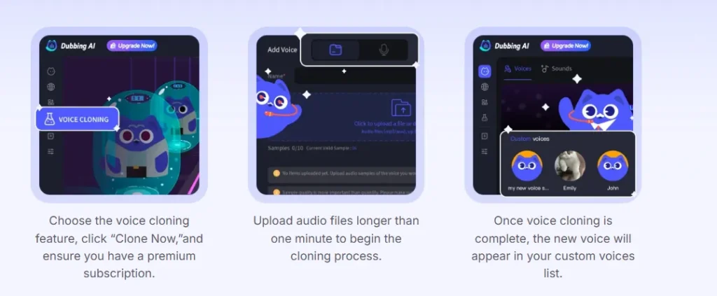 Dubbing AI Voice Cloning