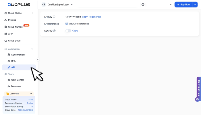 Duoplus Cloud Phone API