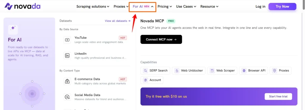 Novada MCP Server