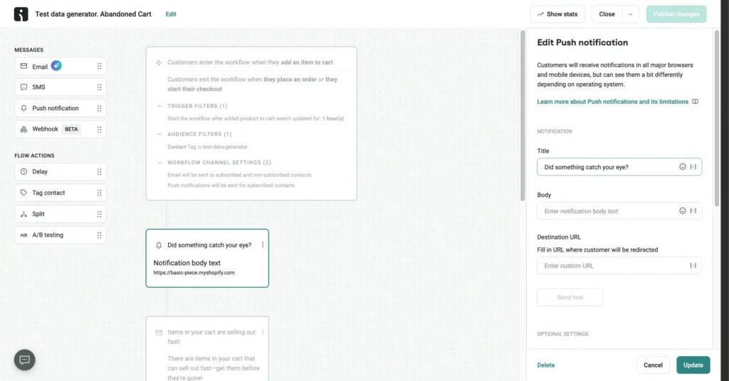 Omnisend Web Push Notifications