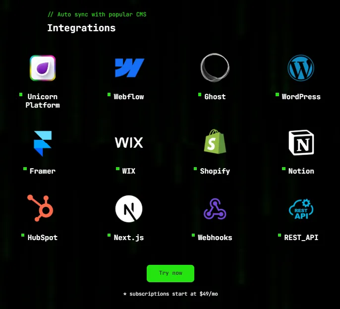 SEO Bot CMS Integration