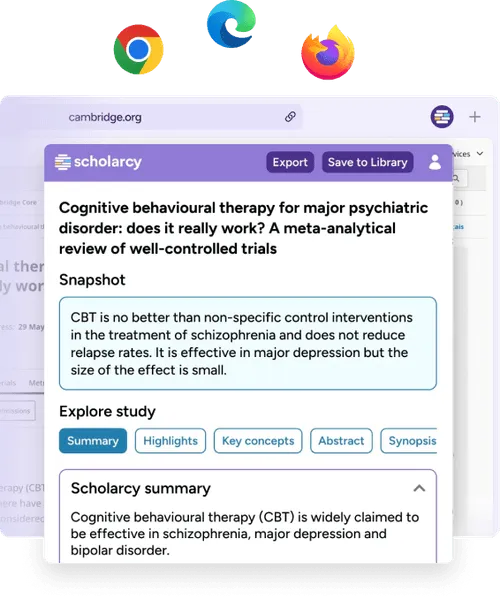 Scholarcy AI Article Summariser