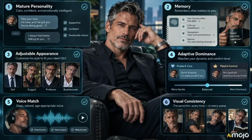 Six essential features of a good DILF AI chatbot