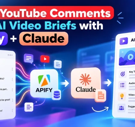 YouTube Comments Scraper + Claude: AI Video Brief Workflow
