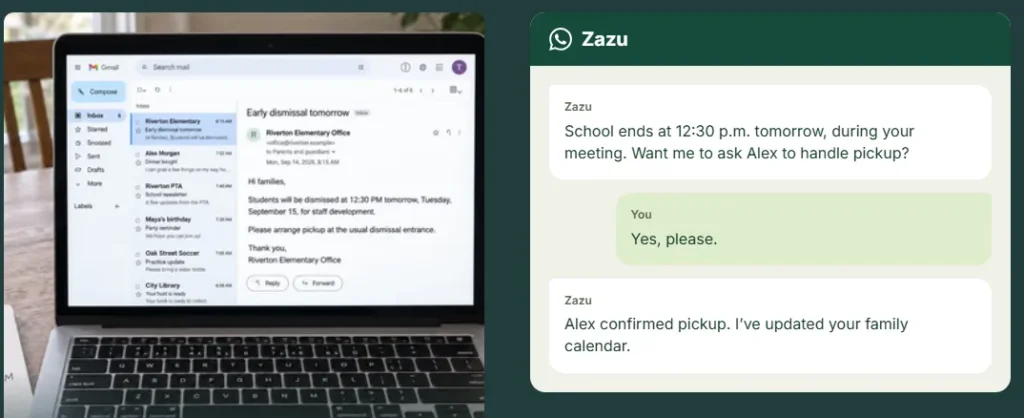 Zazu Proactive Email Monitoring